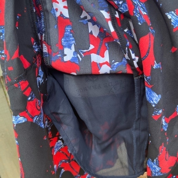 Peter Pilotto Bright Colored Sleeveless Dress with Ruffled Hem - Picture 10 of 14